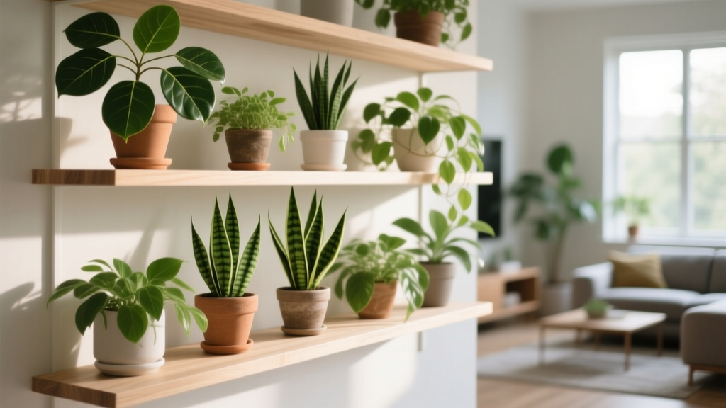 Indoor Plant Shelf Styling Guide