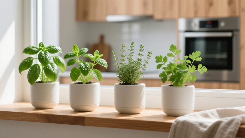 Kitchen Pick-and-Cook Herb Garden