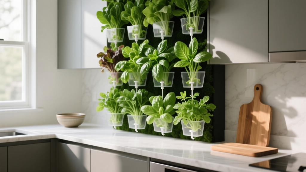 Kitchen Living Salad Wall Ideas