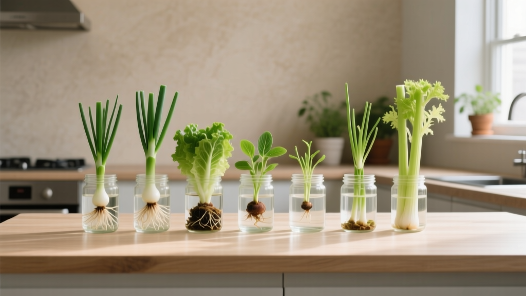 Kitchen Scrap Regrowing Station