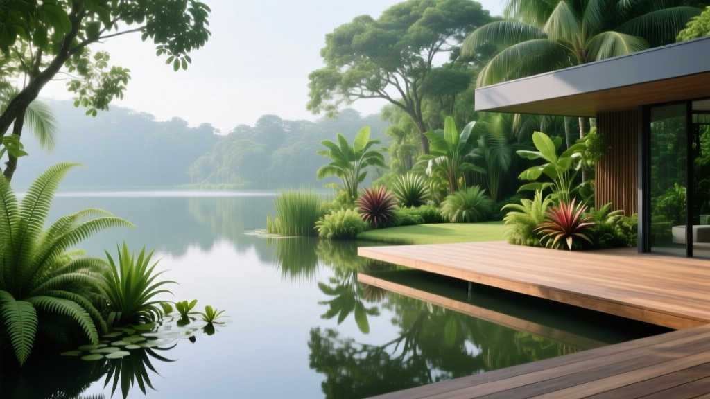 Lakeside Garden Design for Humid Climates