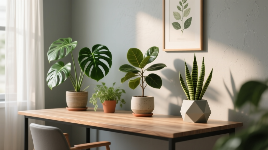 Office Plant Setup for a Healthier Workspace