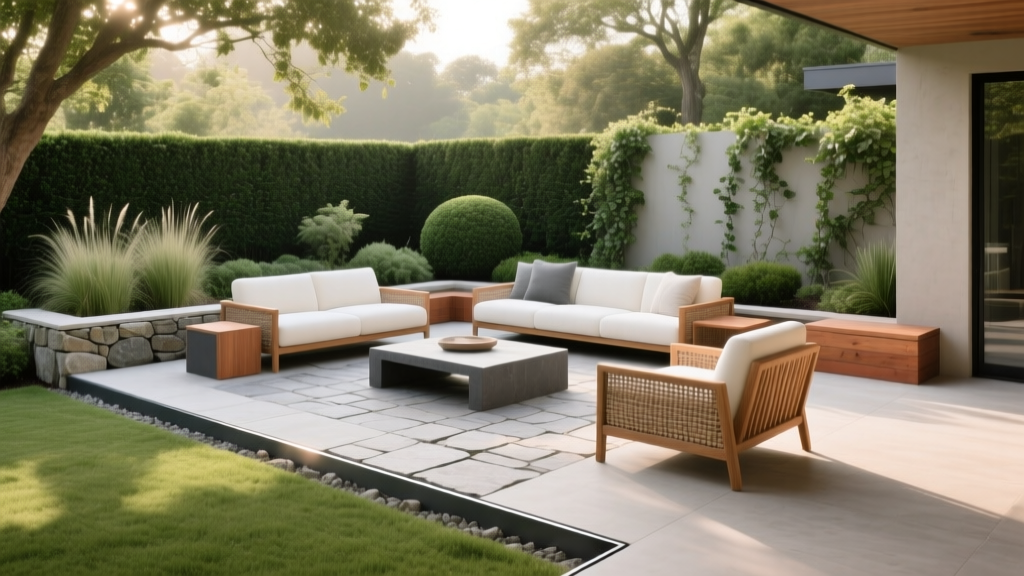 Patio Outdoor Living Room Garden Edging