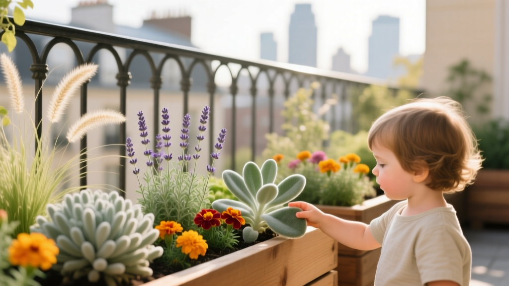 Patio Sensory Garden for Kids