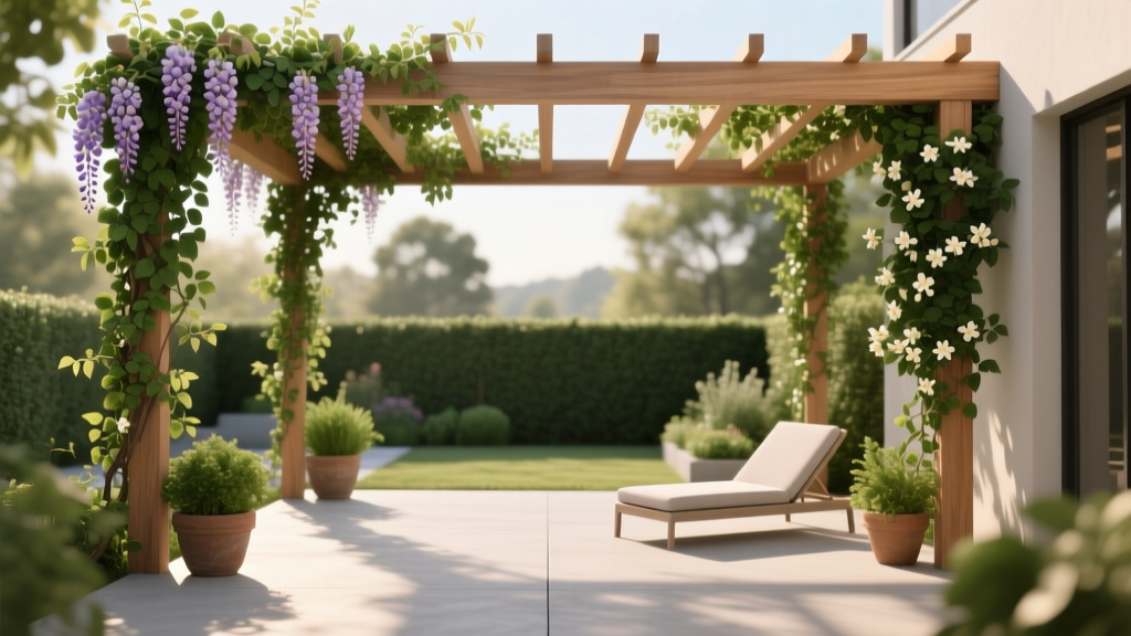 Patio Shade Solutions Using Climbing Plants