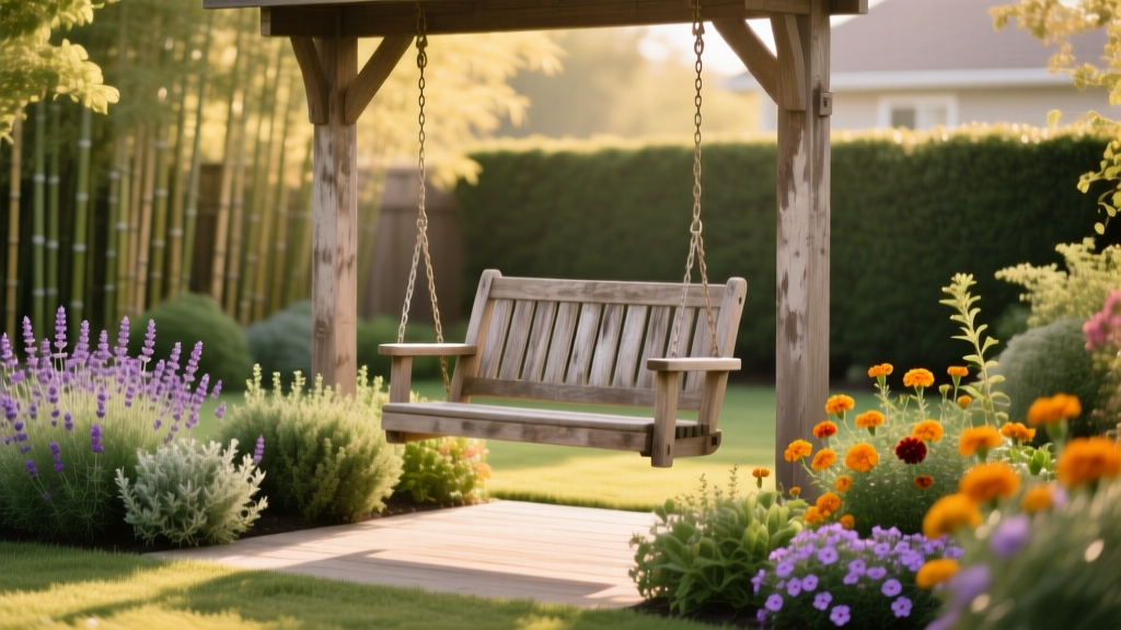 Porch Swing Garden Companion Plants