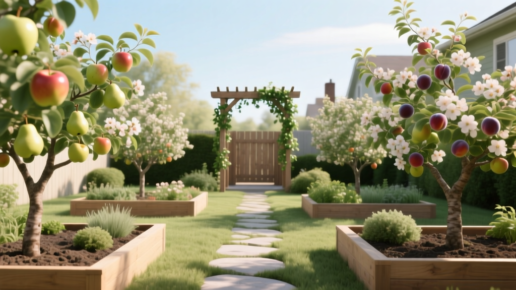 Suburban Backyard Orchard Planning