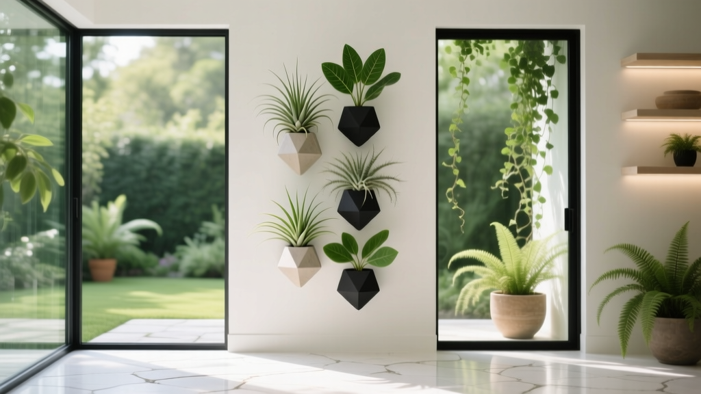 Sunroom Air Plant Display Wall