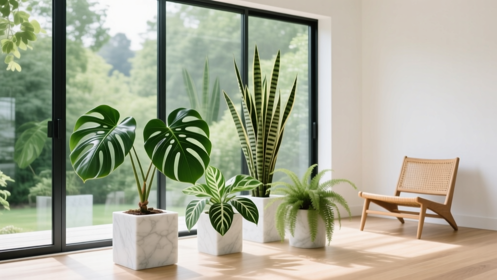 Sunroom Exotic Houseplant Collection