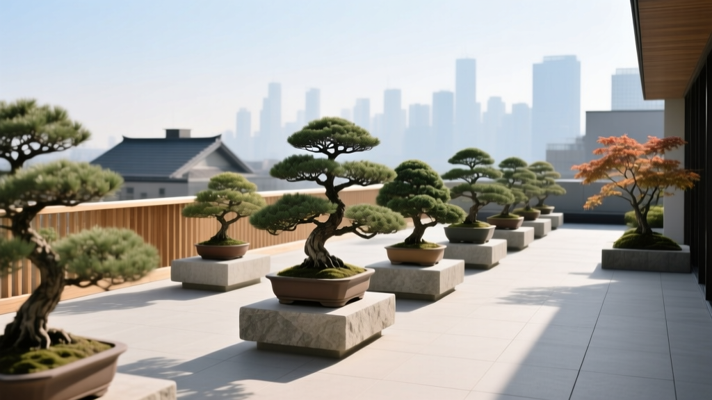 Terrace Bonsai Display Garden