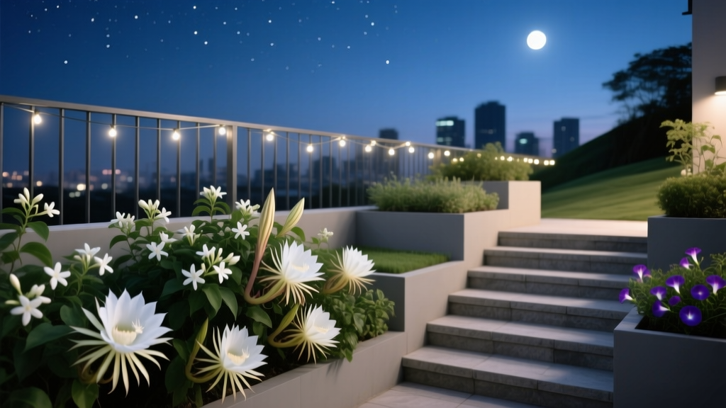 Terrace Fragrant Night Garden Plants