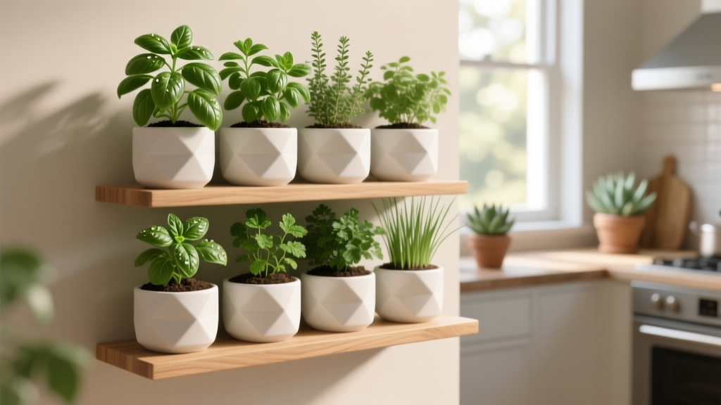 Terrace Year-Round Herb Container Plan