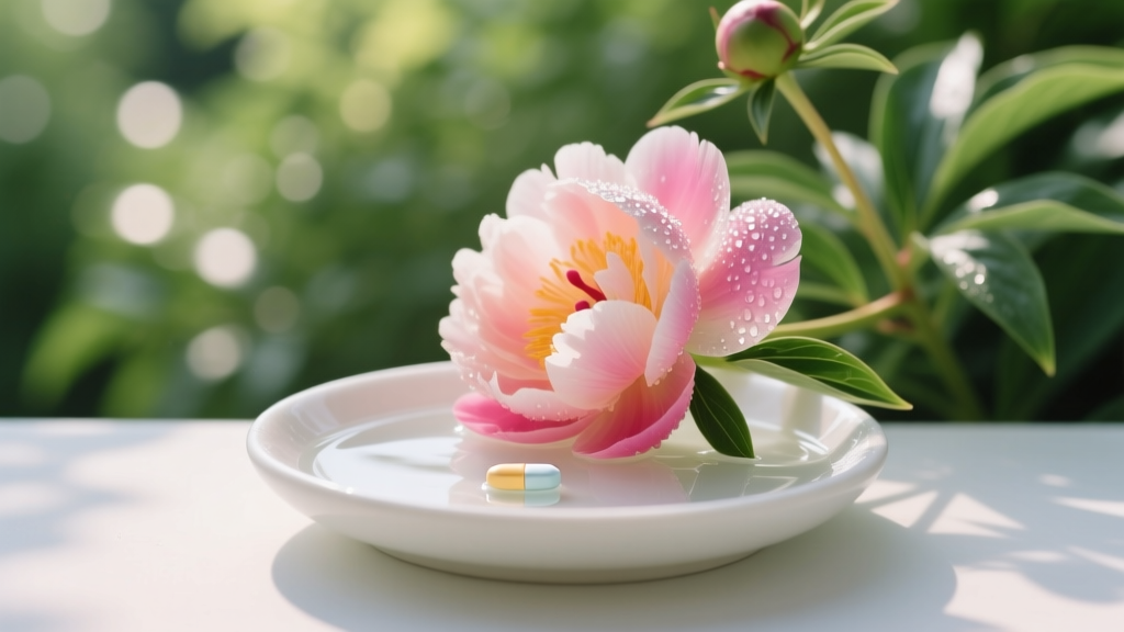 Aspirin Water for Disease Resistance in Peonies