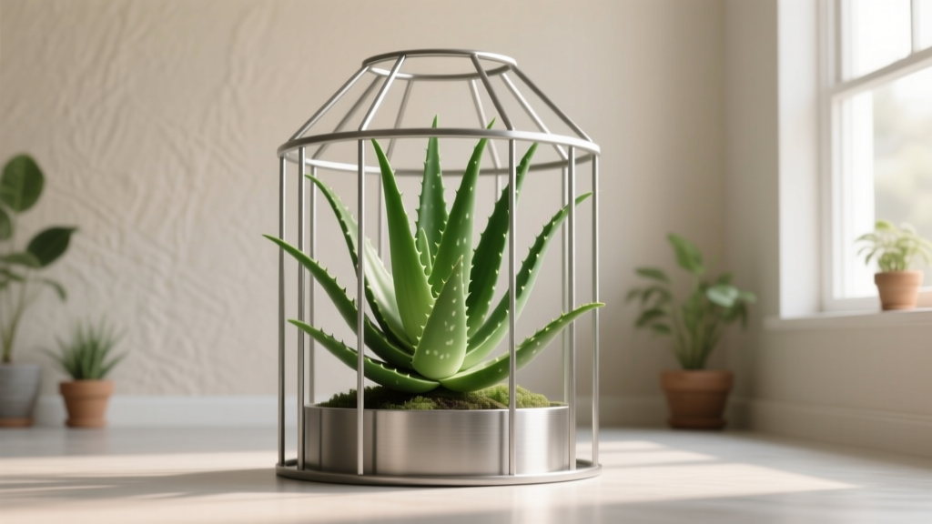 Building a Cage for Aloe Vera