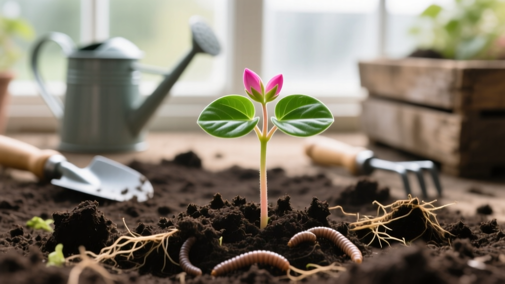 Building Healthy Soil for Impatiens