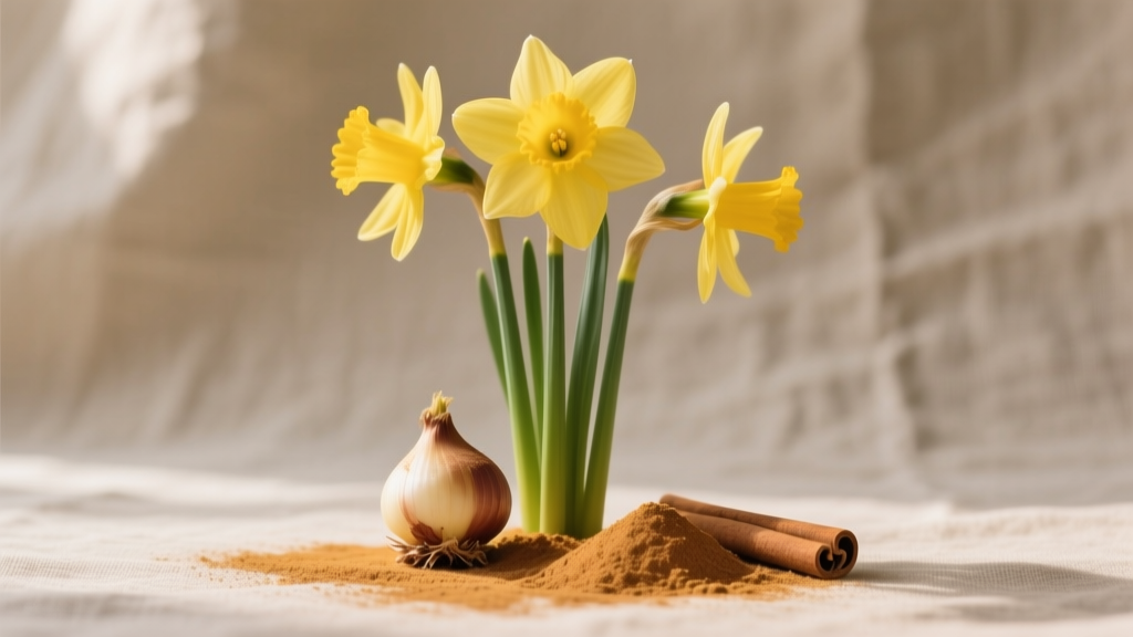 Cinnamon as Natural Fungicide for Daffodils