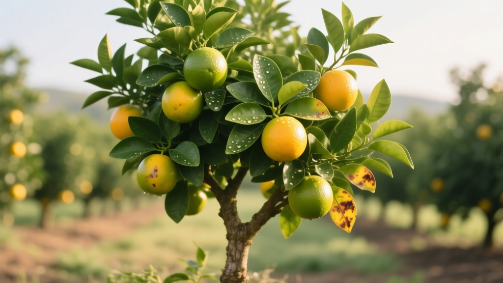 Curing Blight in Citrus Trees