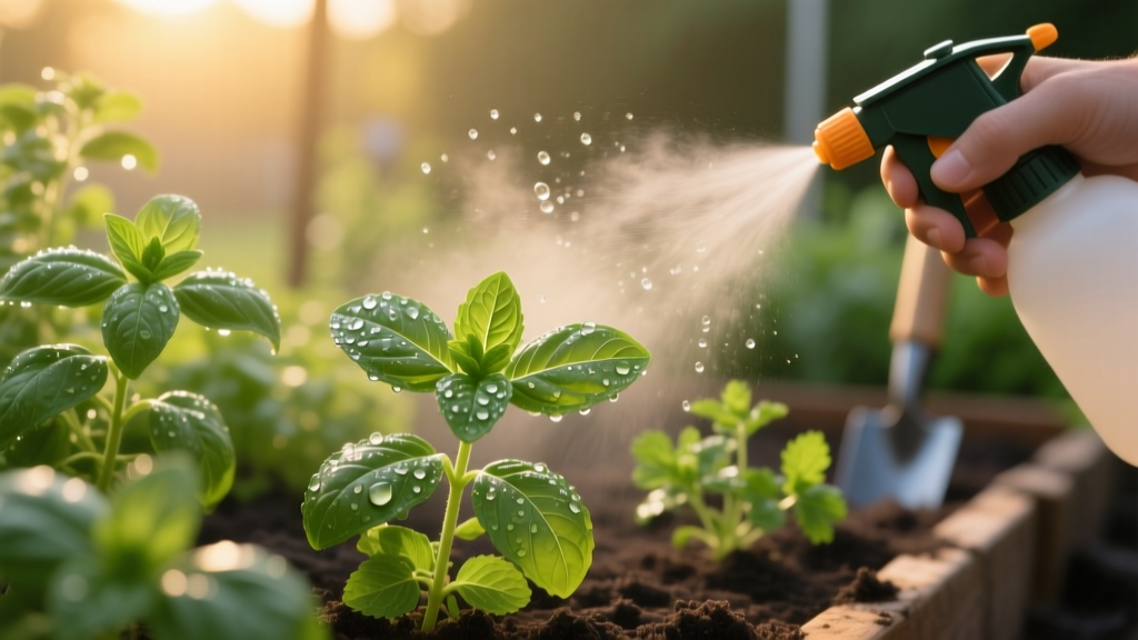 Fulvic Acid Foliar Spray for Herbs