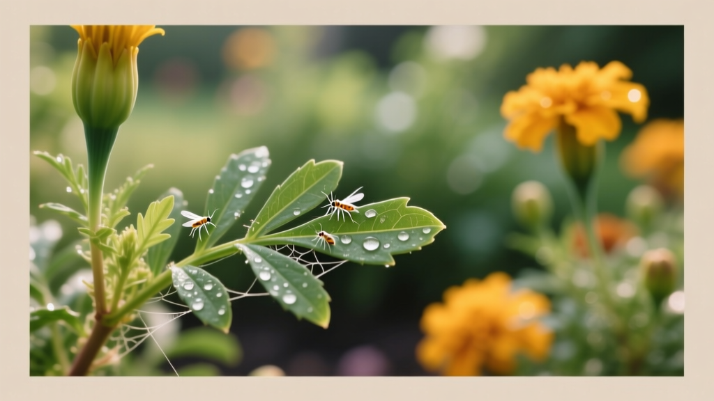 Getting Rid of Whiteflies on Marigolds
