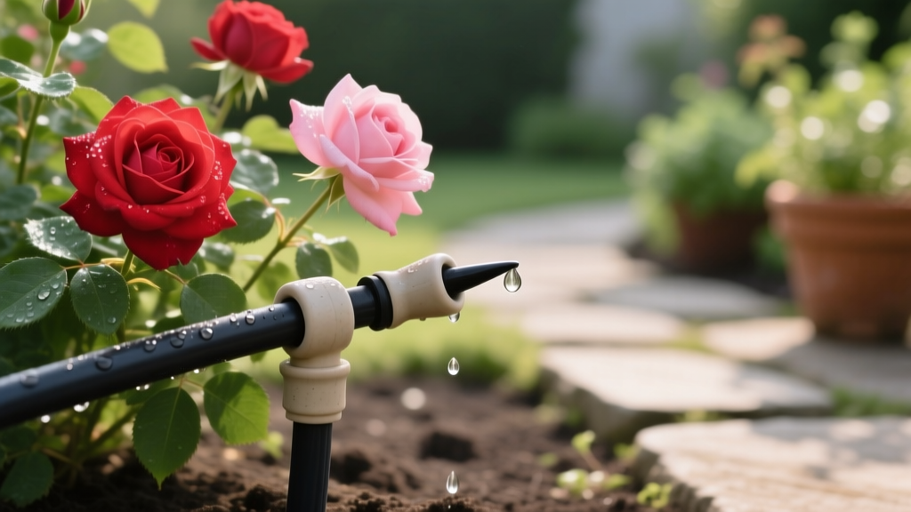 How to Build a Drip Irrigation for Roses