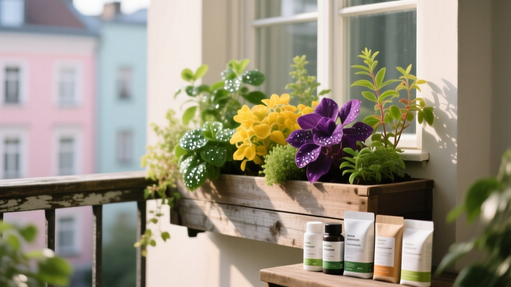 How to Choose the Right Fertilizer for Window Boxes