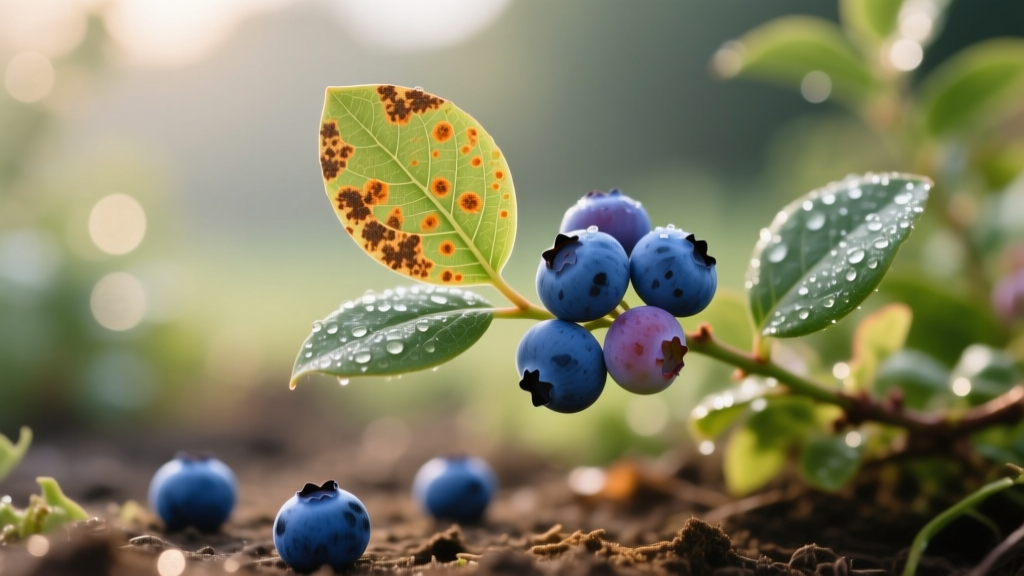 How to Handle Rust Fungus on Blueberries