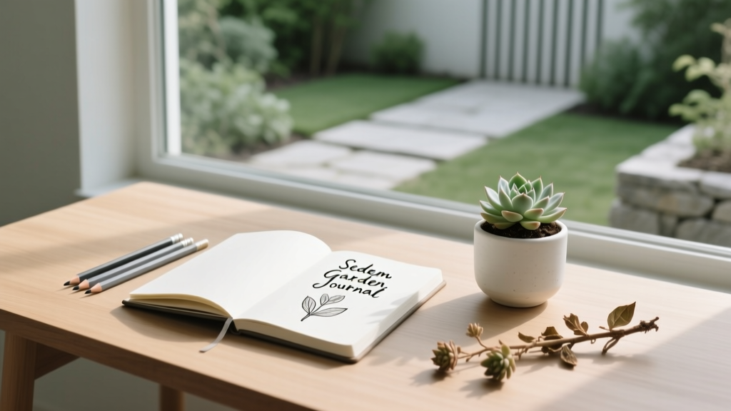 How to Keep a Garden Journal for Sedum