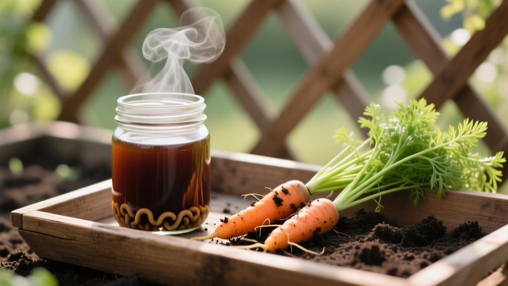 How to Make Worm Tea for Carrots
