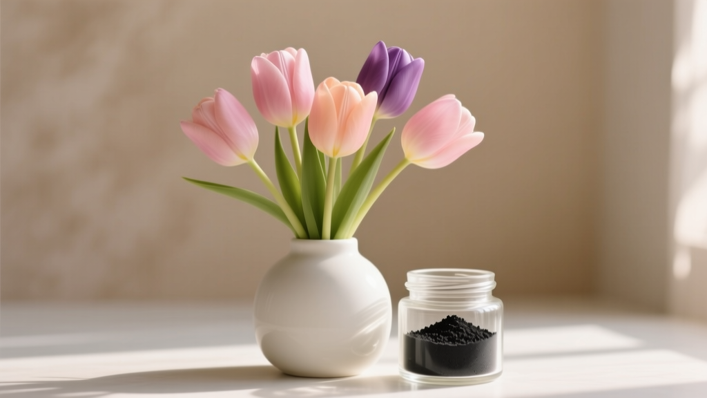 How to Use Activated Charcoal with Tulips