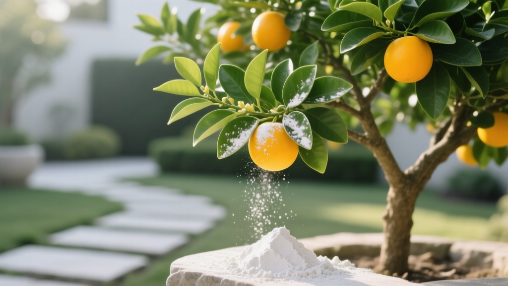 How to Use Kaolin Clay on Citrus Trees