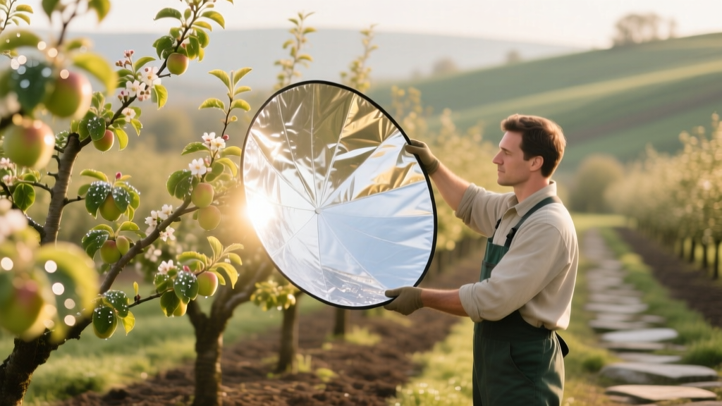 How to Use Mylar Reflectors for Fruit Trees