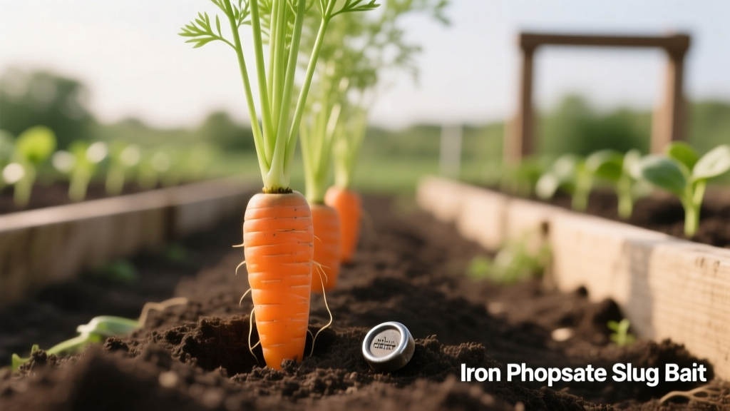 Iron Phosphate Slug Bait Safe for Carrots