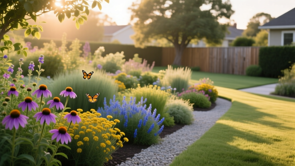 Main-Lining Pollinator Gardens for Even Canopy
