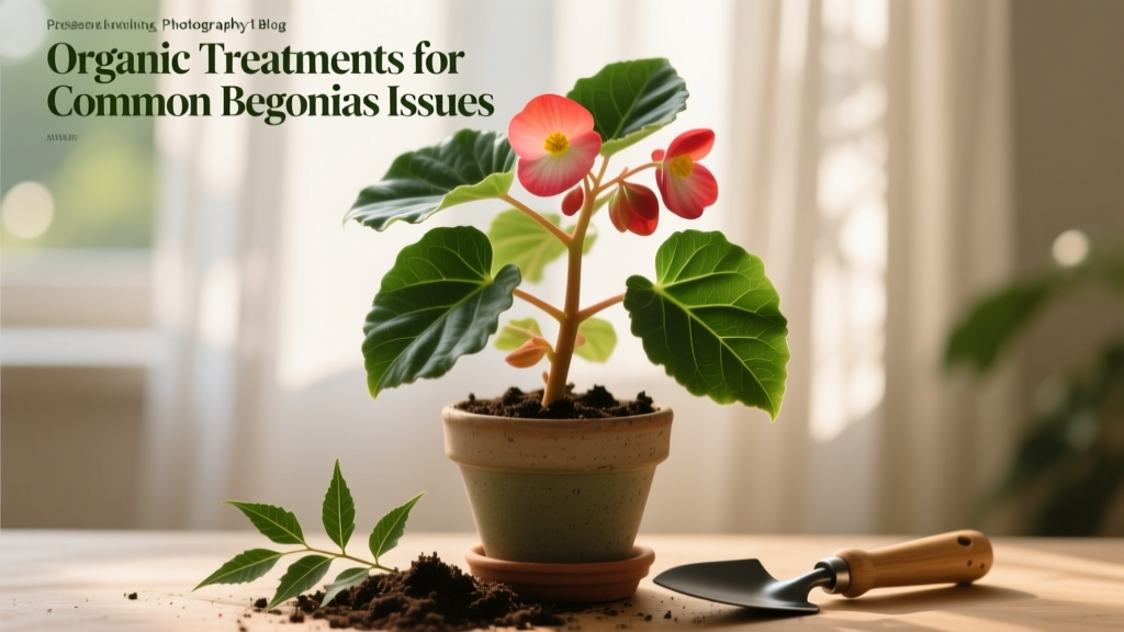 Organic Treatments for Common Begonias Issues