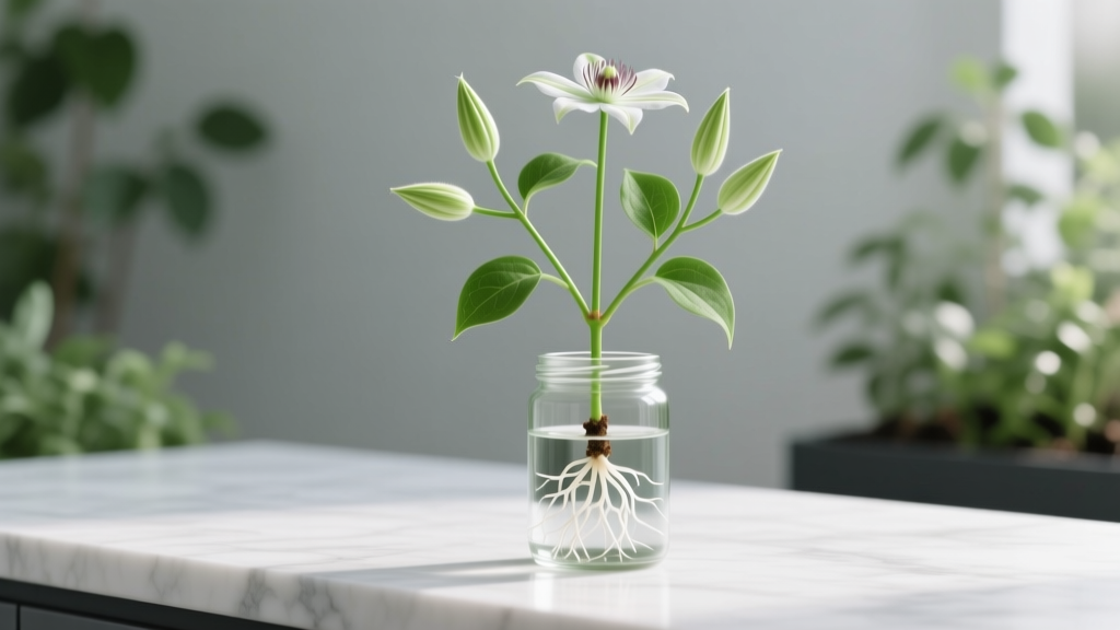 Propagating Clematis from Stem Cuttings