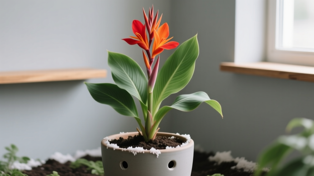 Preventing Salt Buildup in Canna Lilies Pots