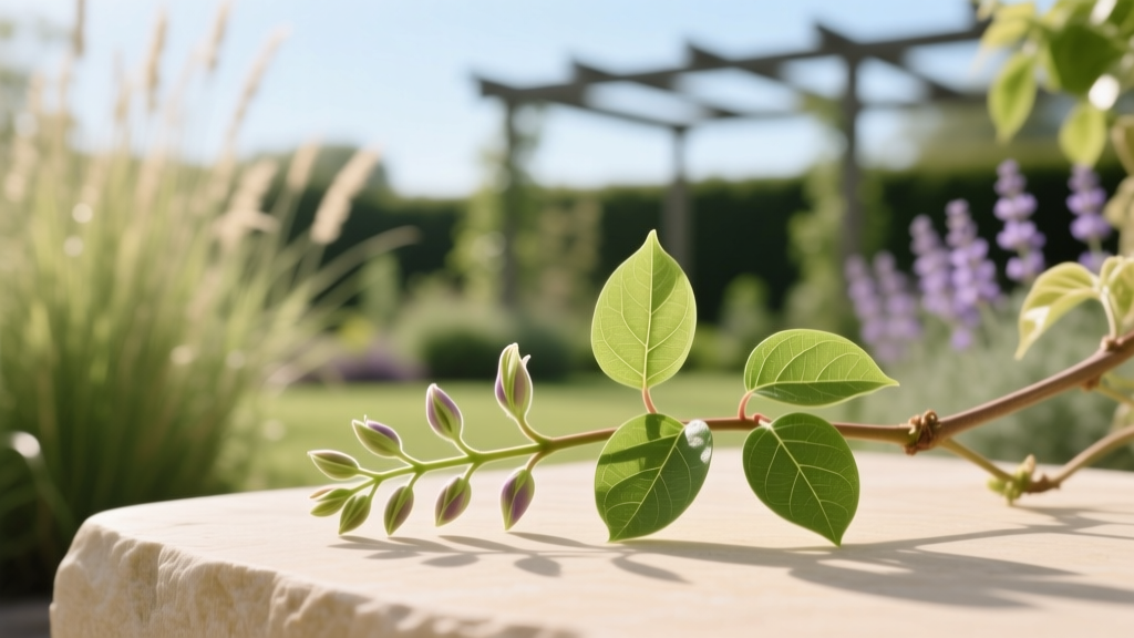 Propagating Wisteria from Leaf Cuttings