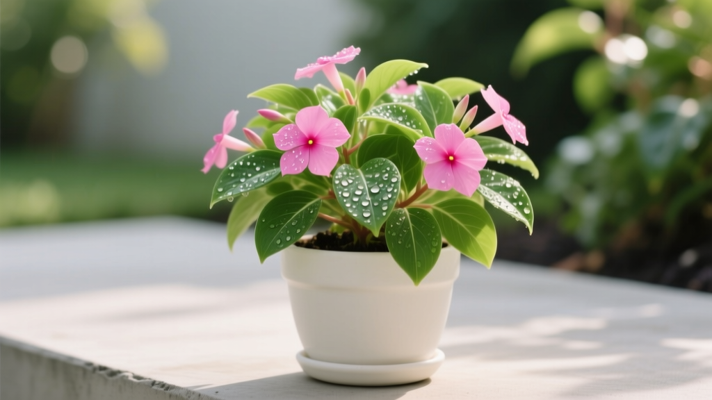 Reversing Stress in Impatiens After Transplant