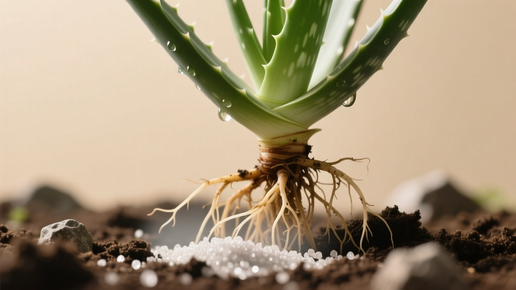 Rock Phosphate for Aloe Vera Root Development