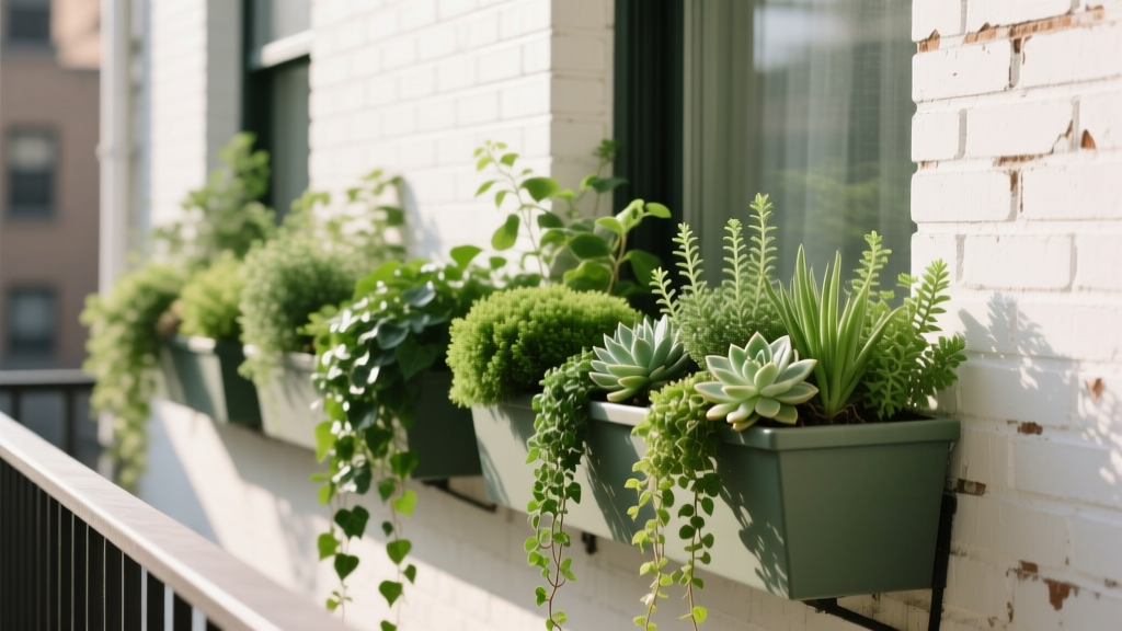 Sea of Green Method for Window Boxes
