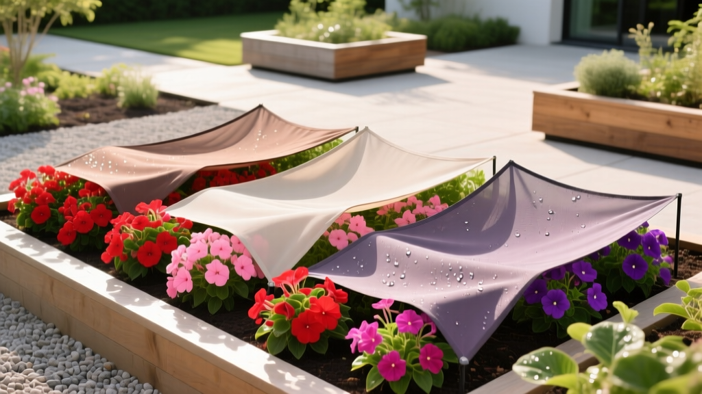 Shade Cloth Options for Impatiens in Summer
