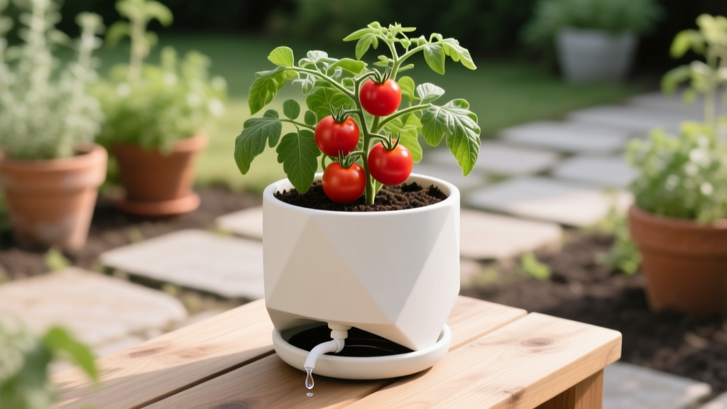 Self-Watering Pot Review for Tomatoes