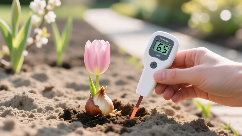 Testing Soil pH Before Planting Tulips