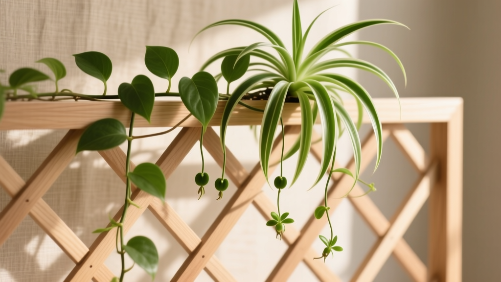 Trellis Options for Climbing Spider Plants