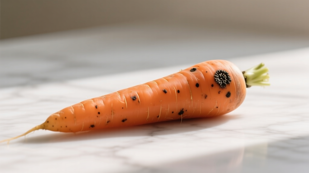 Treating Black Spot on Carrots