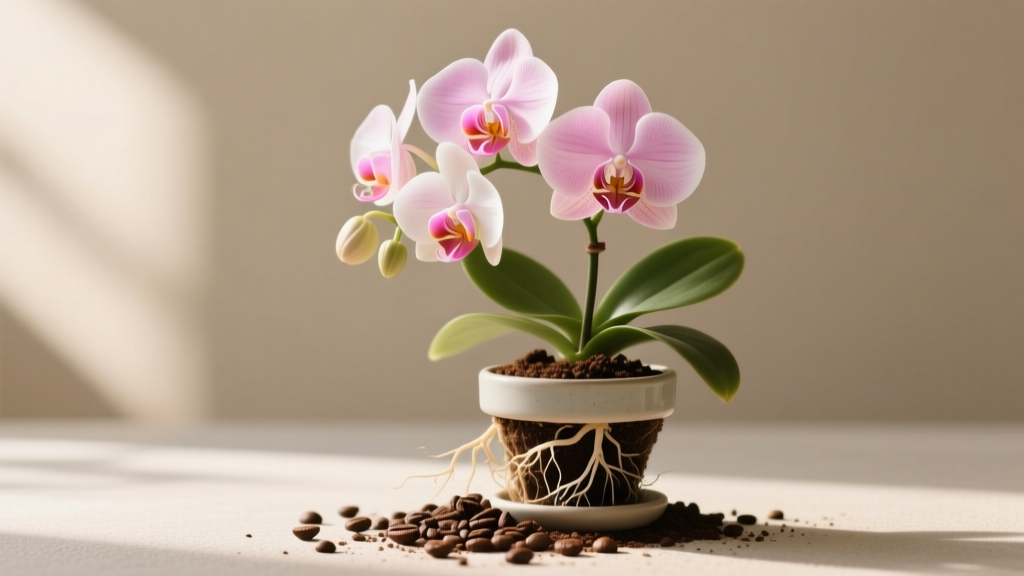 Using Coffee Grounds on Orchids