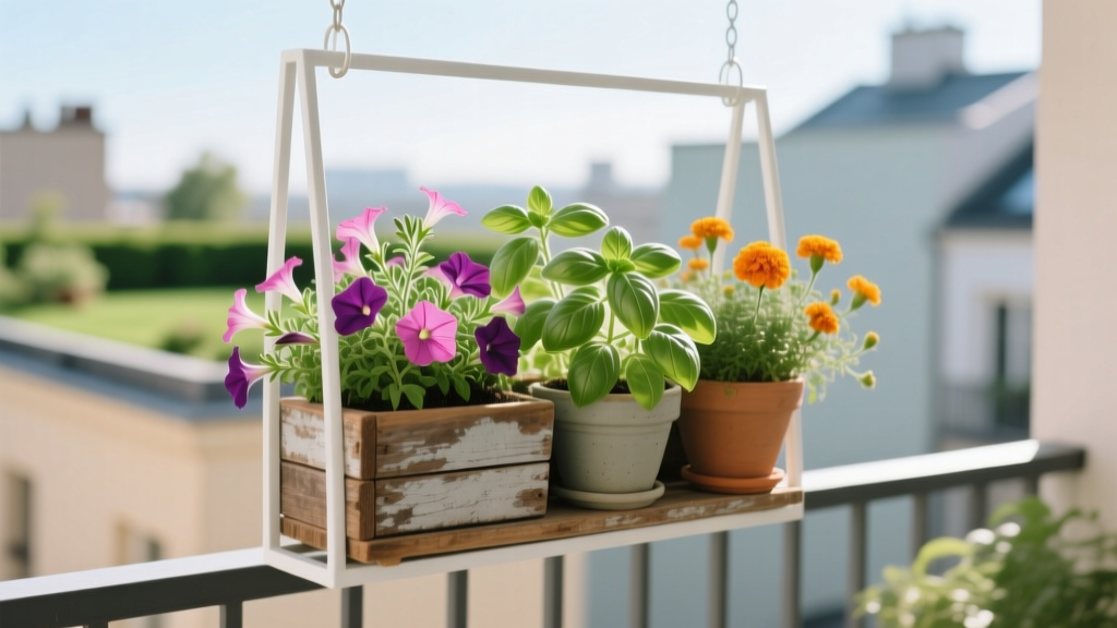 Using companion planting with Hanging Baskets for better results