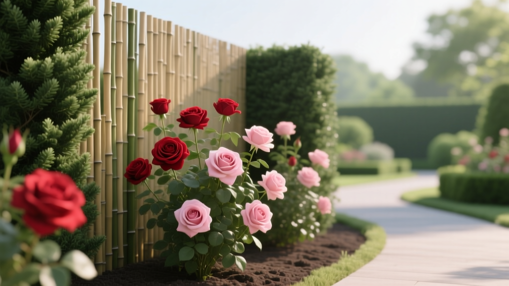 Windbreak Strategies for Roses