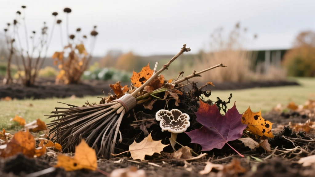 Fall Garden: Cleaning Up Disease-Infected Plant Debris