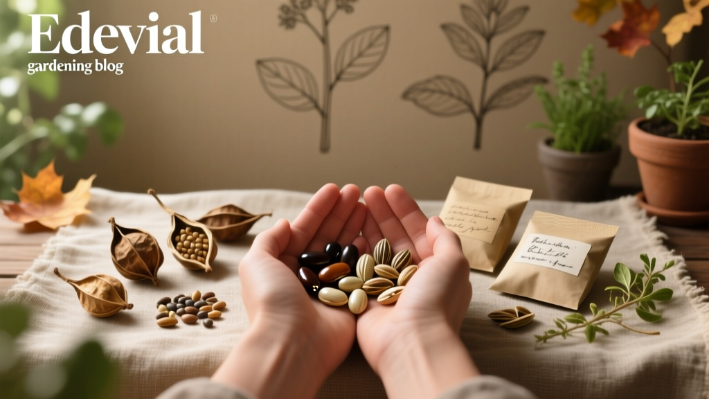 Fall Garden: Collecting and Saving Heirloom Seeds